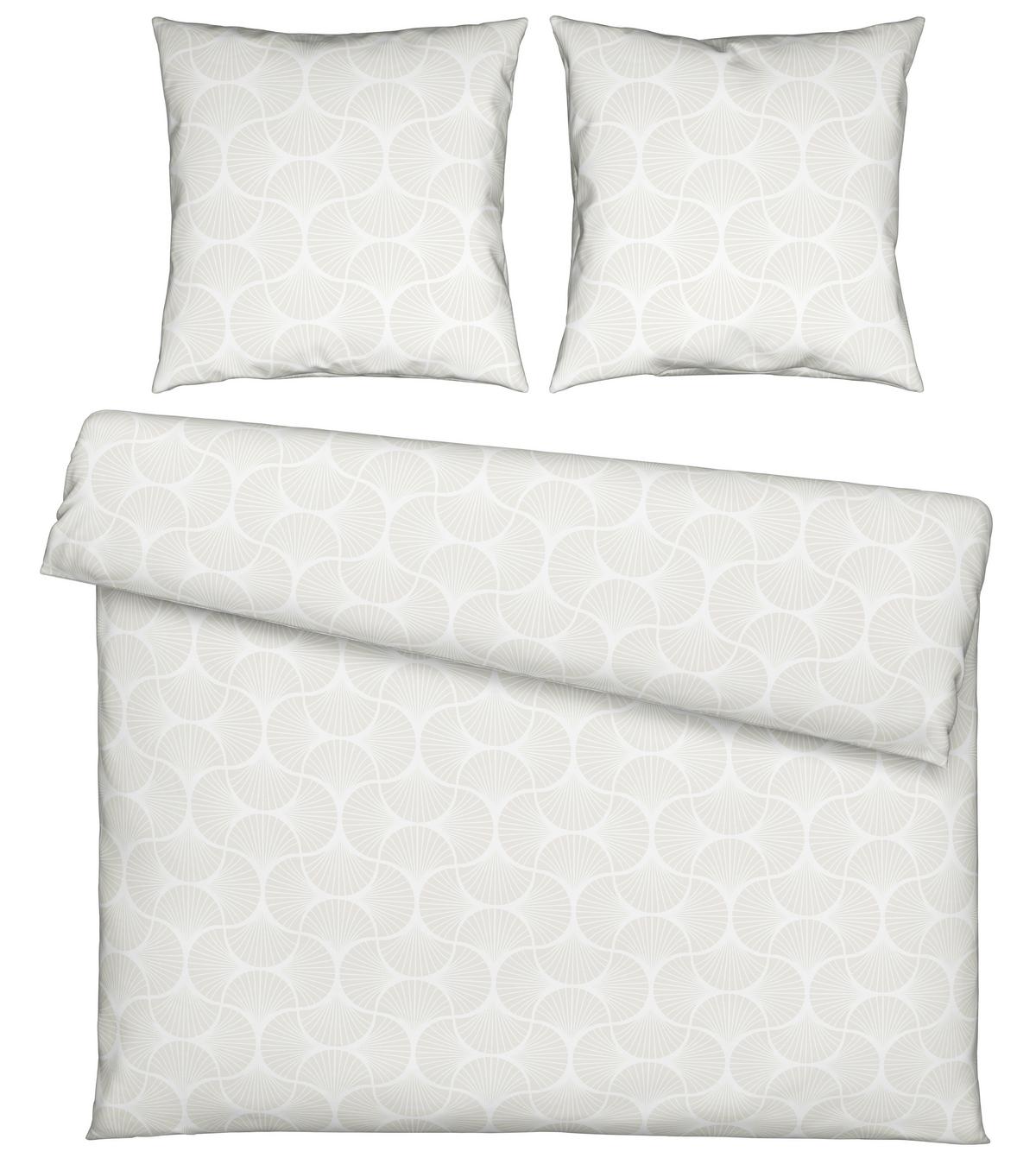 Bettwäsche Finn XL Naturfarben ca. 200x200cm - Naturfarben, MODERN, Textil (200/200cm) - Modern Living