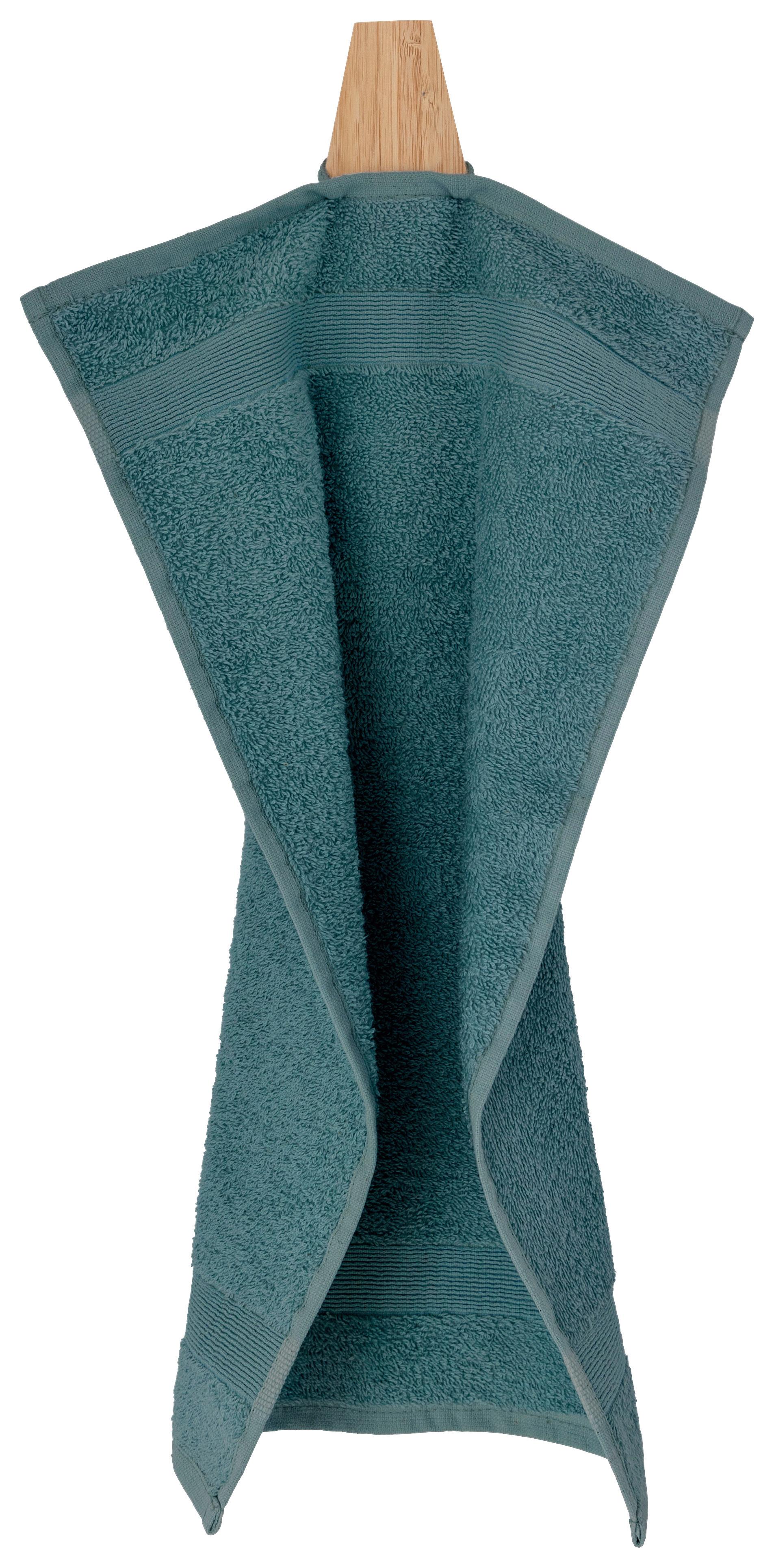 Badetuch Silke Mintgrün ca. 100x150cm - Mintgrün, Textil (100/150cm)