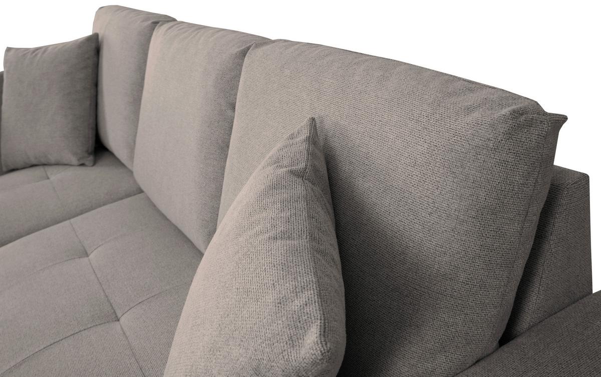Coltar LUKAS - gri-maro, Trend, textil (158/239cm) - Modern Living
