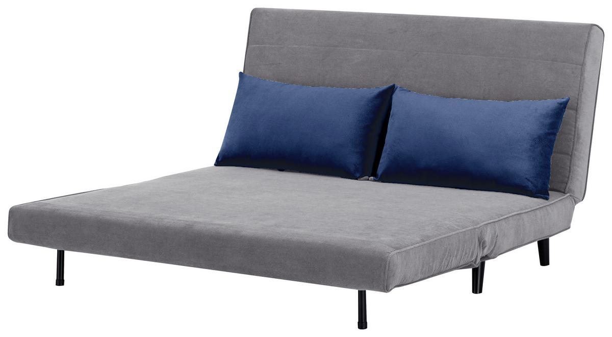 Fotoliu extensibil SVEN - albastru/gri, Modern (141/81/90cm) - Modern Living