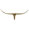 Wanddeko Wohnling Goldfarben - Goldfarben, MODERN, Metall (100/40/6cm) - MID.YOU