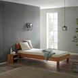 Bett aus Eiche Massiv ca. 95x80cm - Eichefarben, Natur, Holz (90/200cm) - Modern Living Bett aus Eiche Massiv ca. 95x80cm - Eichefarben, Natur, Holz (90/200cm) - Modern Living