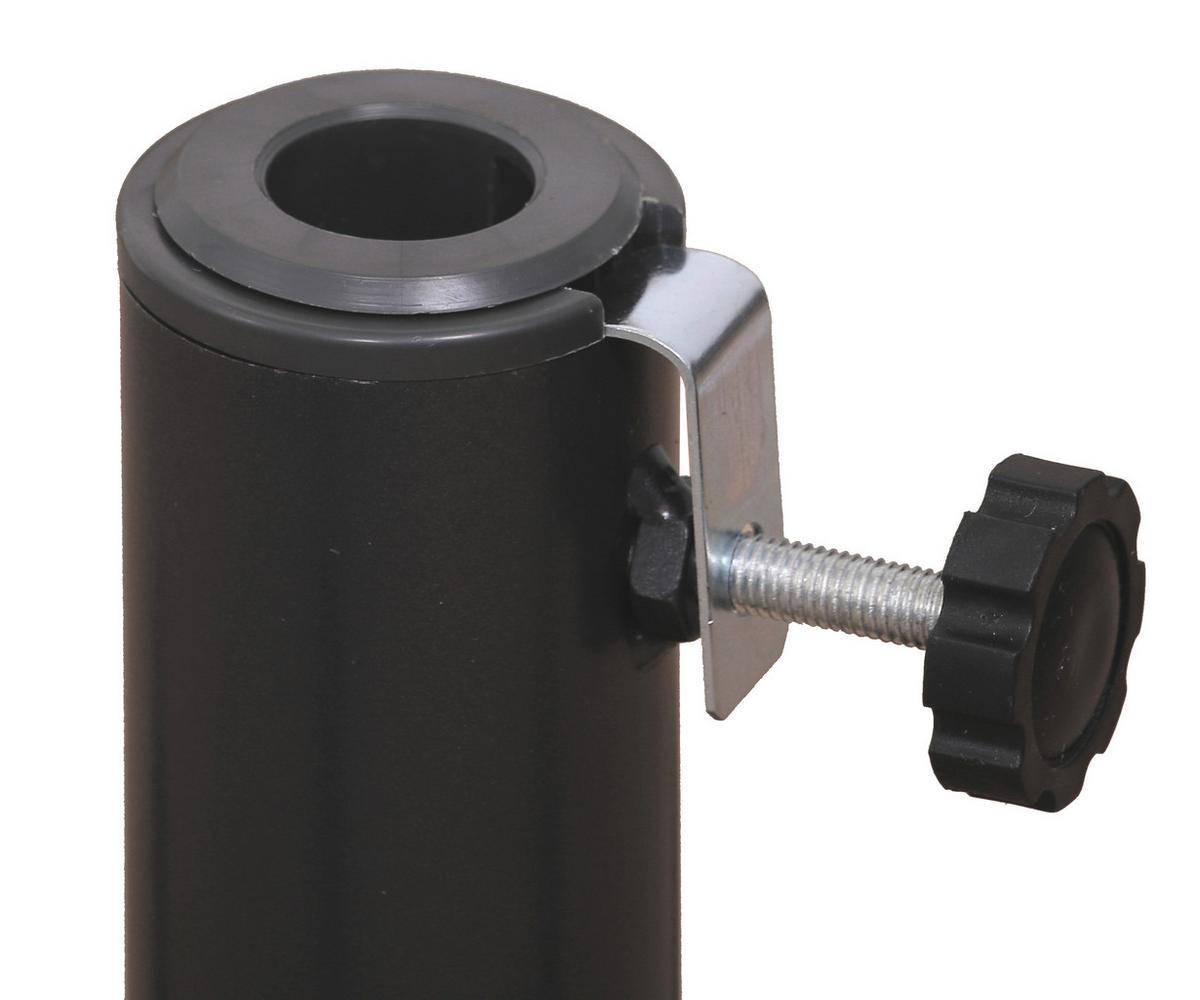 Schneider Schirmständer Plattenständer Anthrazit - Anthrazit, Basics, Metall (105/105/35cm) - Schneider