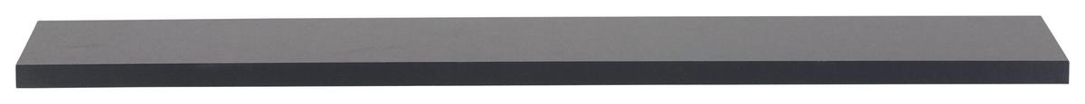 Zidna Polica Skate 80/20 - antracit, Moderno, drvni materijal (80/1,8/20cm) - Modern Living