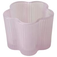 Teelichthalter Fiona I Lila - Lila, Basics, Glas (7,5/6cm) - Mömax