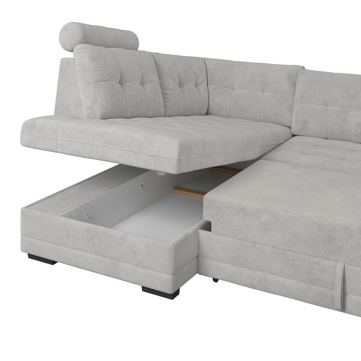 Coltar FALCO NEW - argintiu, Konventionell, textil (183/251cm) - Mömax