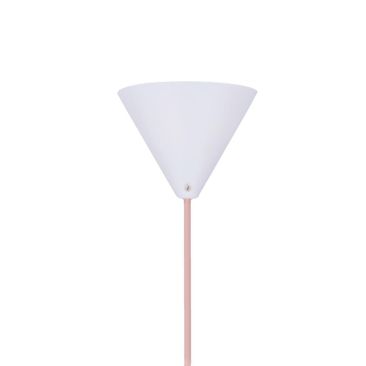 Viseća Svjetiljka Voss - magenta/bijela, Trend, metal (20/20/110cm)
