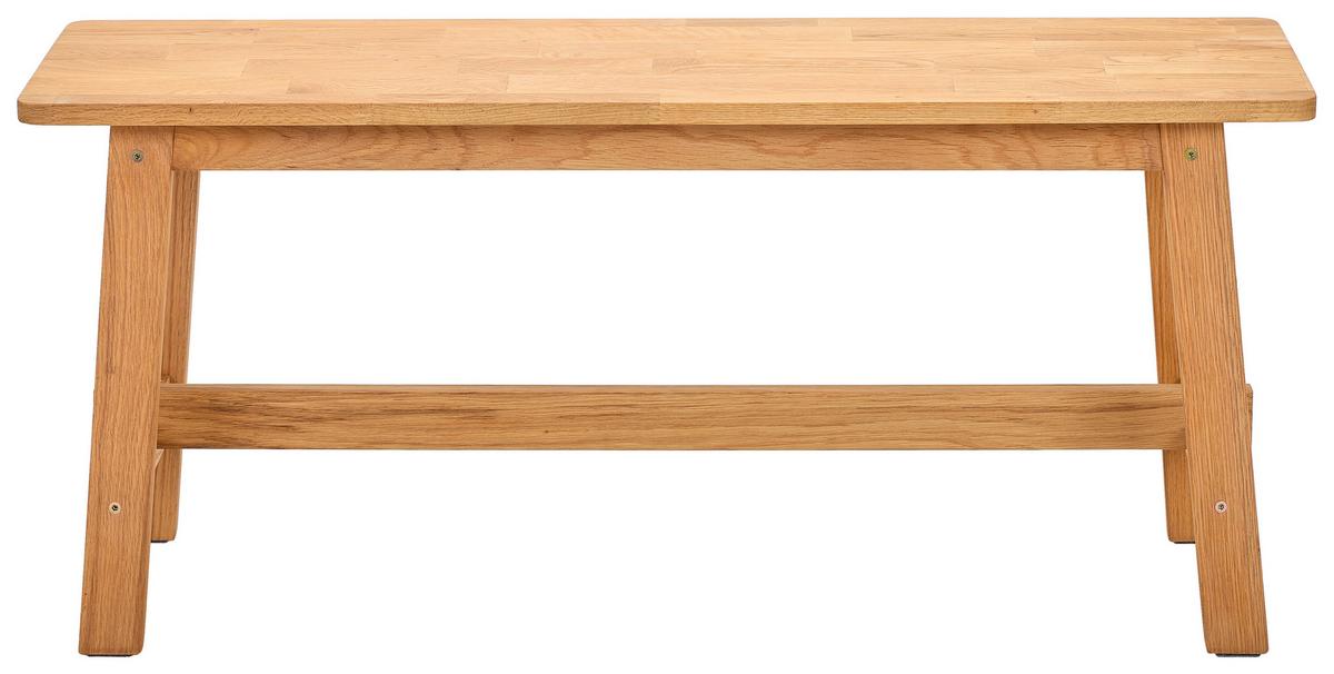 ŁAWKA SITZBANK - kolor dębowy, Design, drewno (100/45/29cm) - MID.YOU