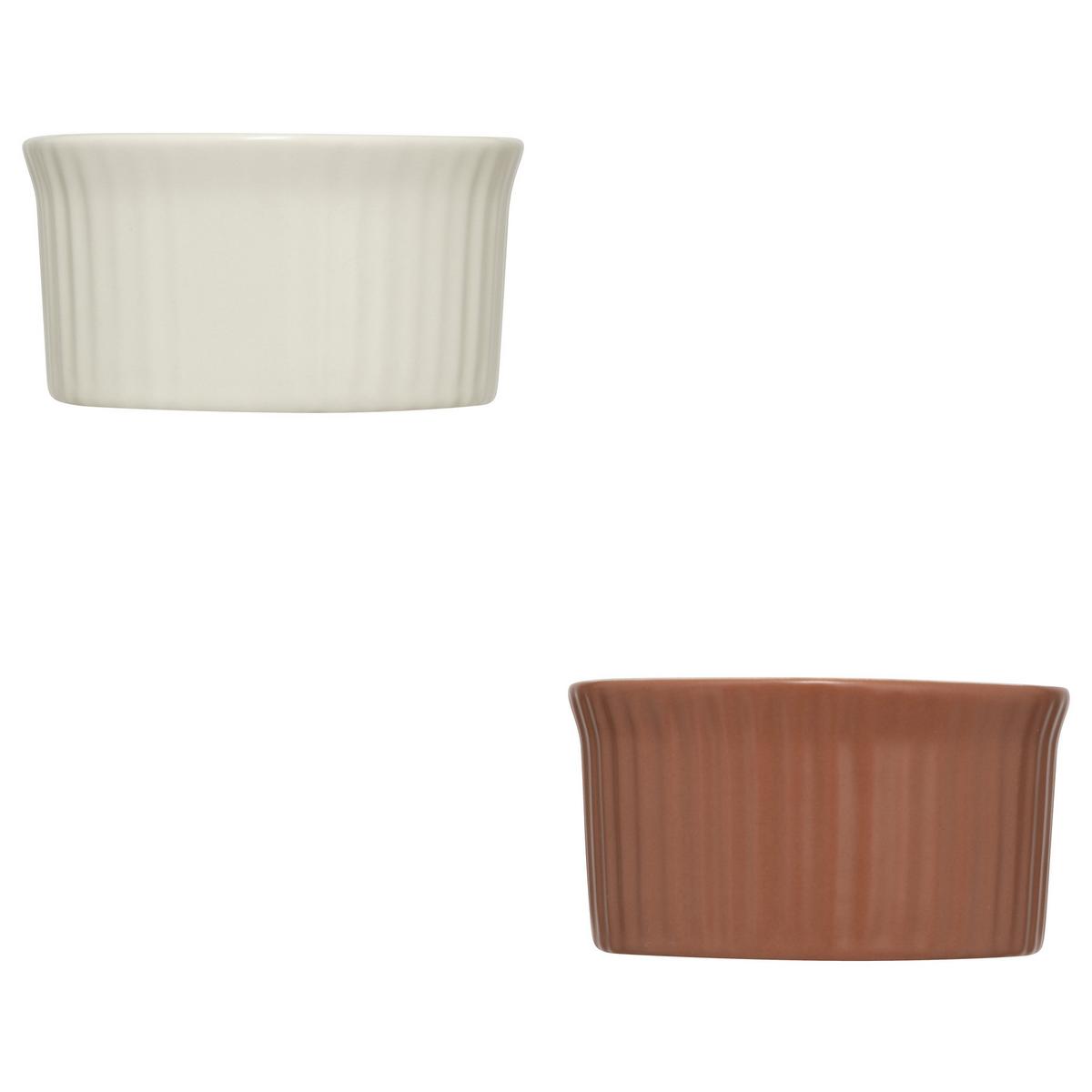 Posuda Za Pečenje Ekin - bijela/smeđa, Basics, keramika (8,8/4,8cm)