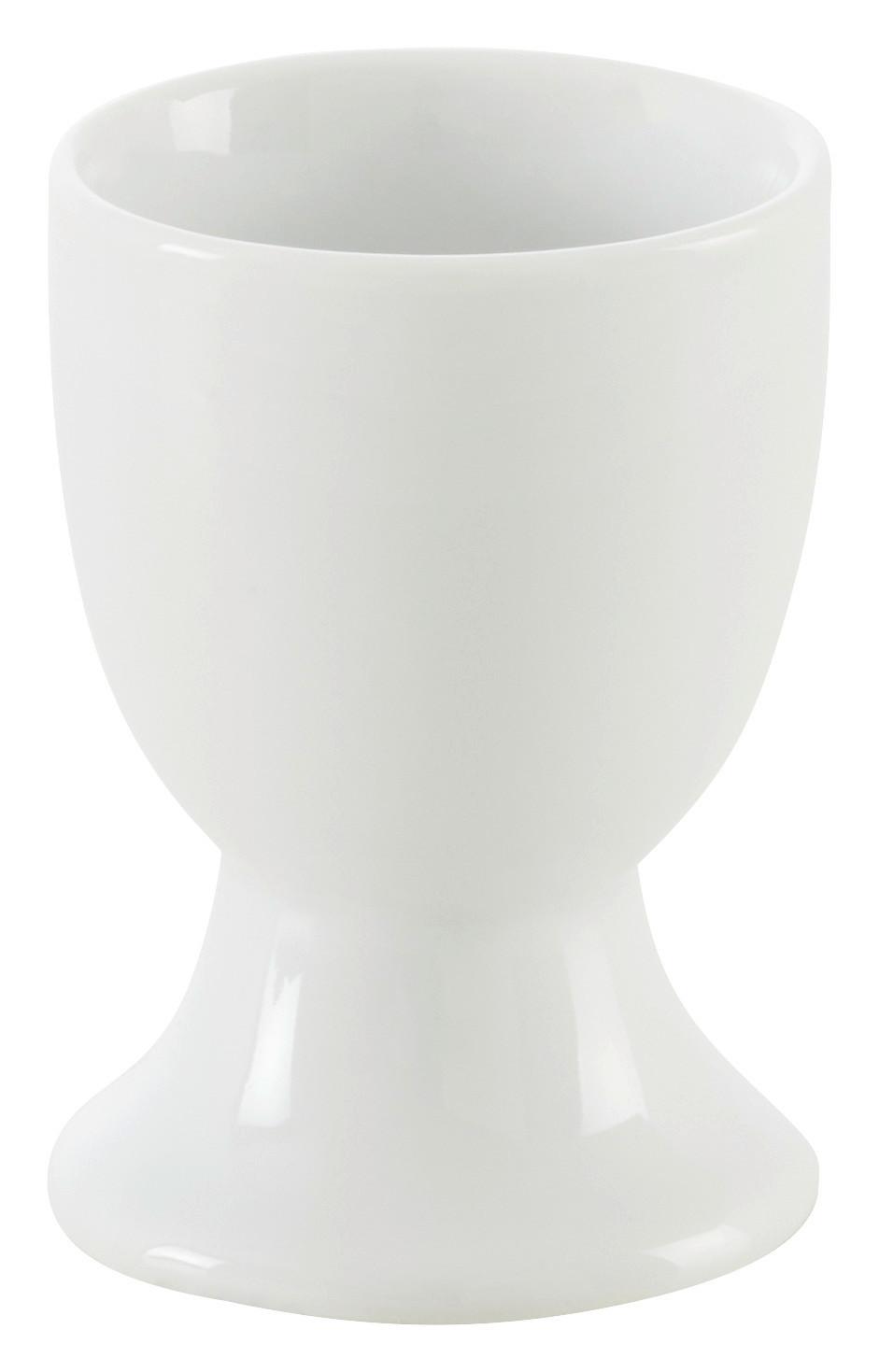 Podstavek Za Jajce Katarina - bela, Konvencionalno, keramika (4,6/6,7cm) - Based