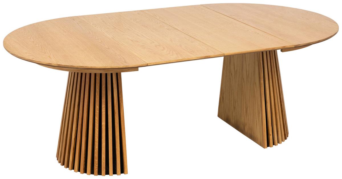 STÓŁ DO JADALNI RAMON  -EXKLUSIV- - kolor dębowy, Modern, drewno (120-200/120/75cm) - Carryhome