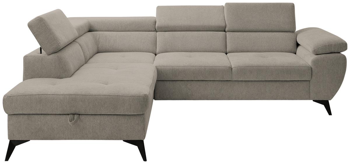 Coltar FLORIS - taupe, Modern (200/75-90/256cm) - Modern Living