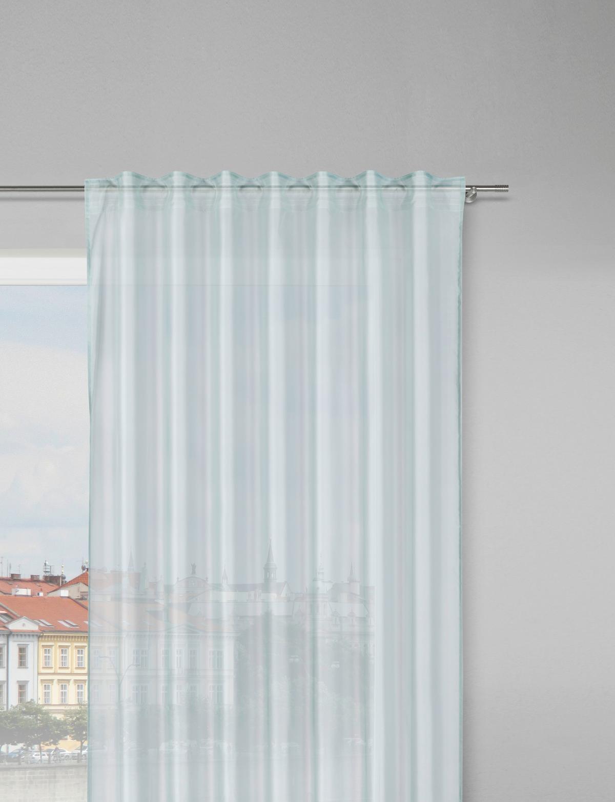 Fertigvorhang Rita in Jade ca. 140x245cm - Jadegrün, Konventionell, Textil (140/245cm) - Modern Living