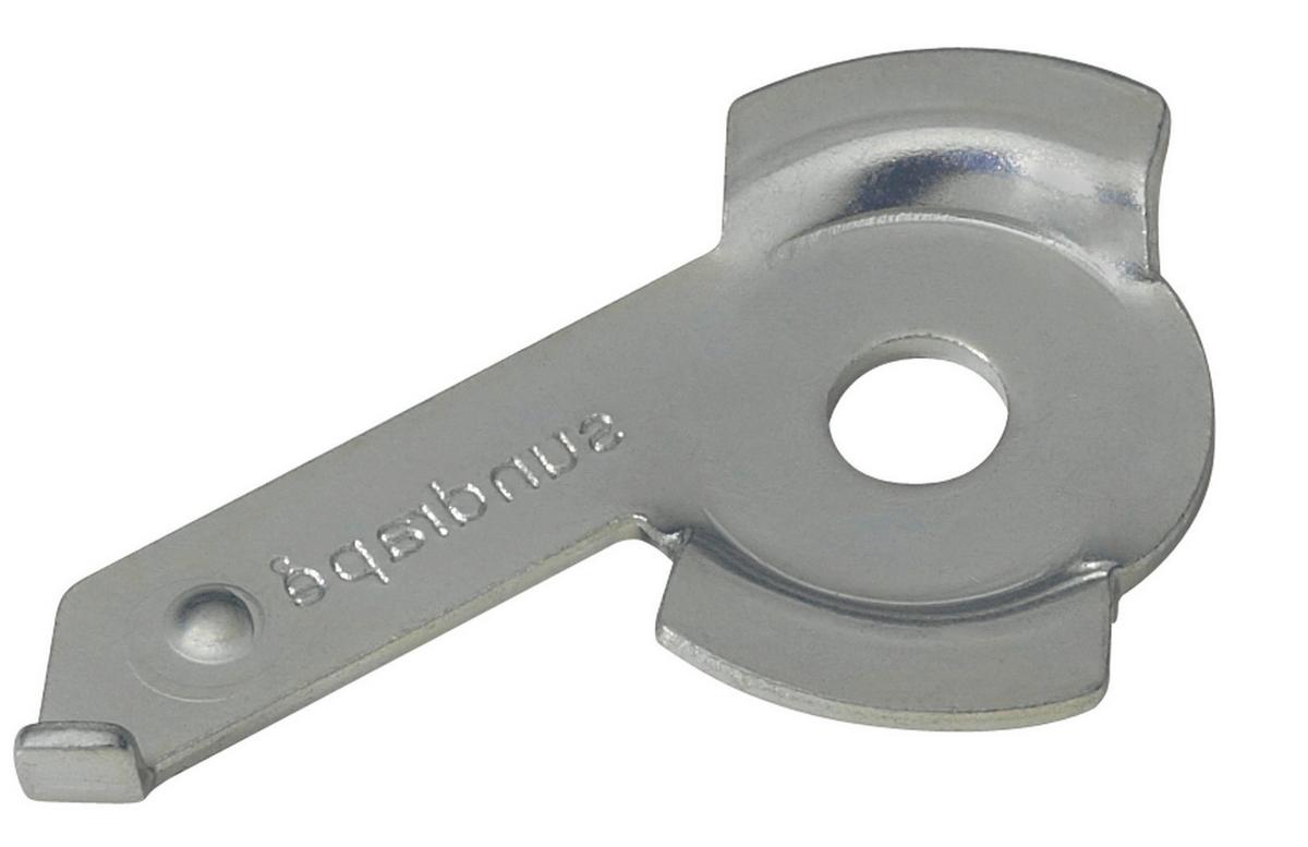 SZYNA DO ZASŁON PANELOWYCH 90000-005 3-CZĘŚCIOWY  ZESTAW - biały, Design, metal (160cm) - Homeware