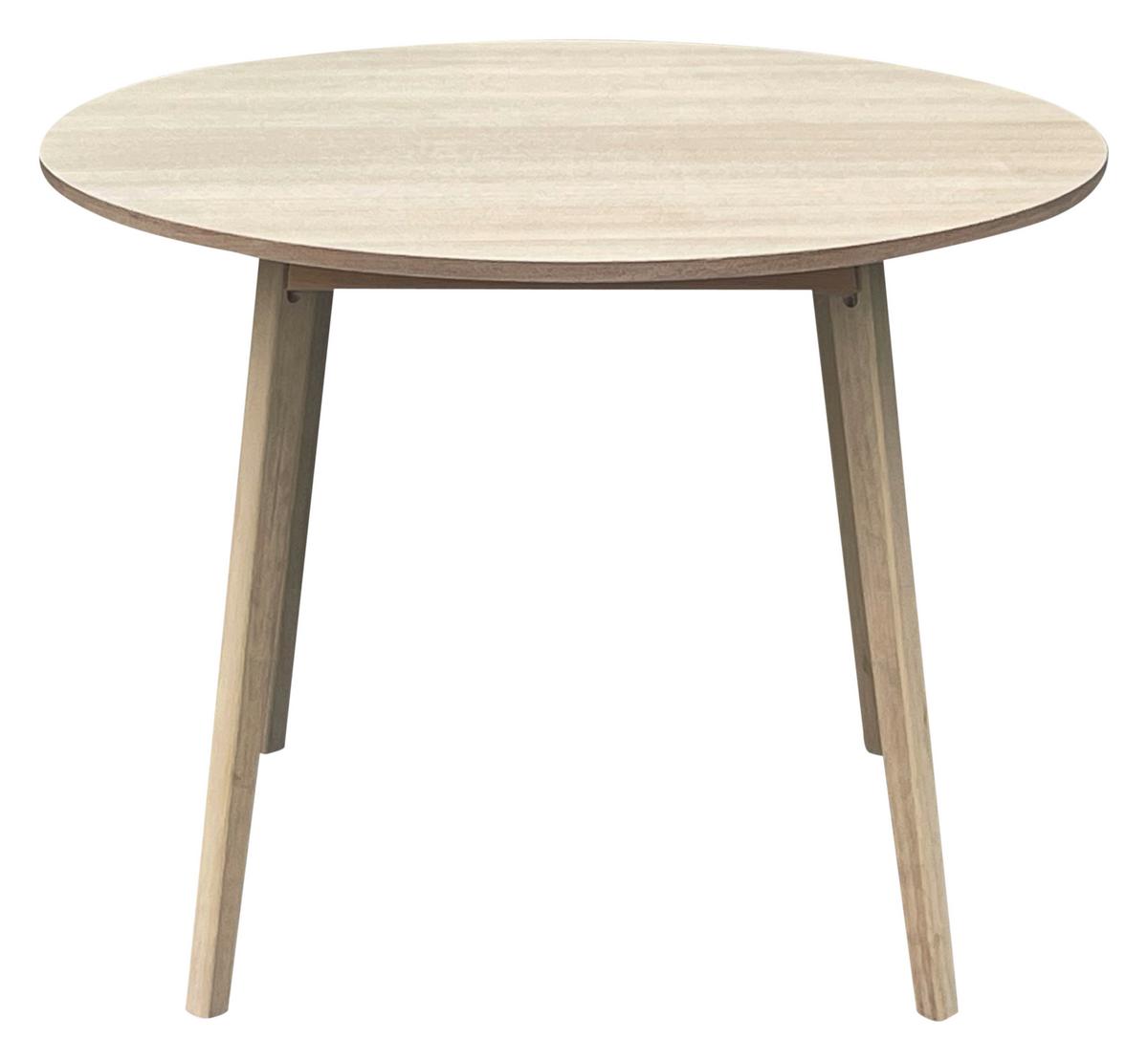 Jedilna Miza Björn - naravne barve, Moderno, leseni material/les (100/100/76cm) - Mömax