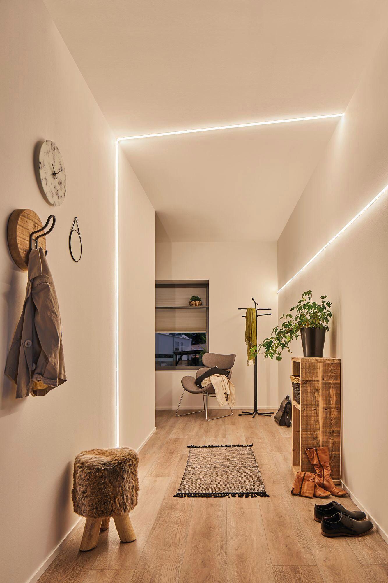 LED-Strip MaxLED Flow Weiß max. 21 Watt - Weiß, Basics, Kunststoff (150cm) - Paulmann