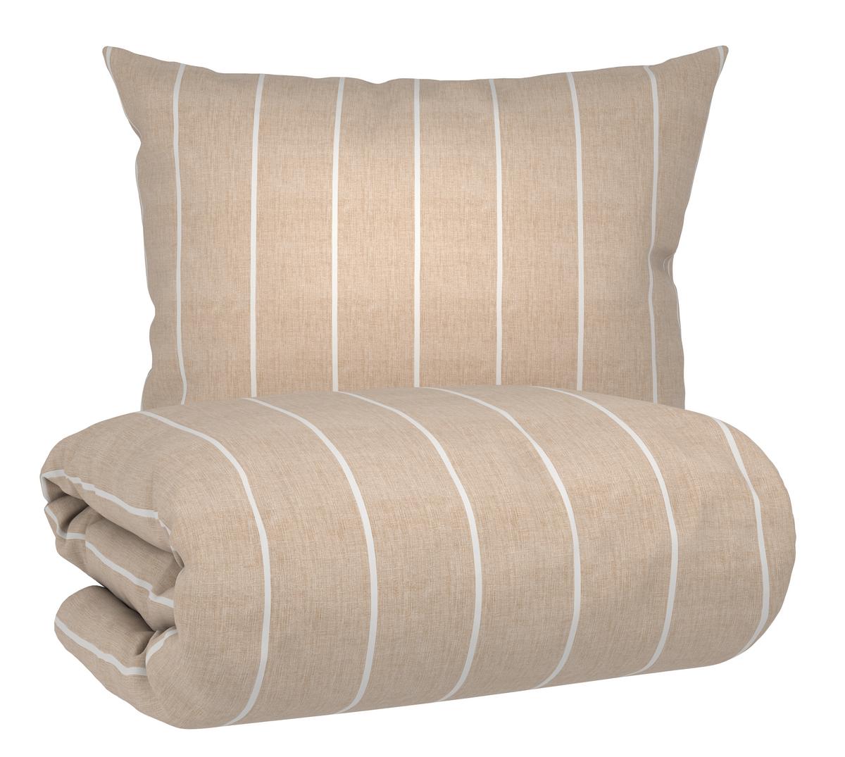 Lenjerie de pat Tyline cca. 140x200/50x70 cm - bej, textil (200/140/0,1cm) - Mömax
