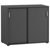 Aktenschrank Niels U 1000 ST Anthrazit - Anthrazit, MODERN, Holzwerkstoff (101/83,6/41cm) - MID.YOU