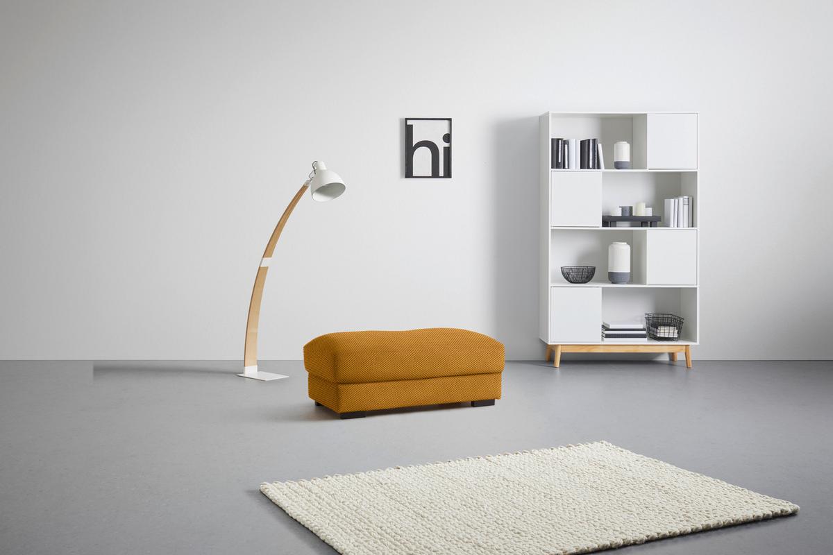 Hocker Pedro Senfgelb - Senfgelb, MODERN, Textil (60/46/110cm) - Mömax