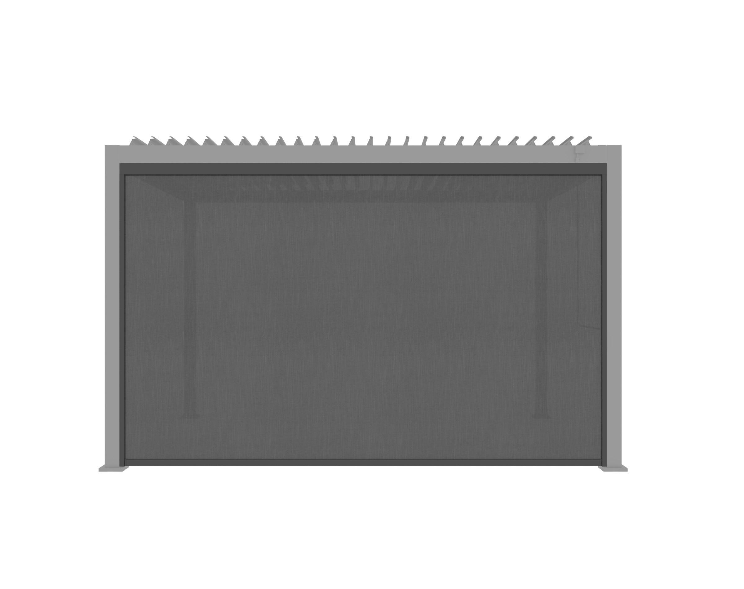 Rolo Za Pergolo Core, Antracit, 371cm - antracit, Basics, tekstil (371/231,5/8,5cm) - Gardenson
