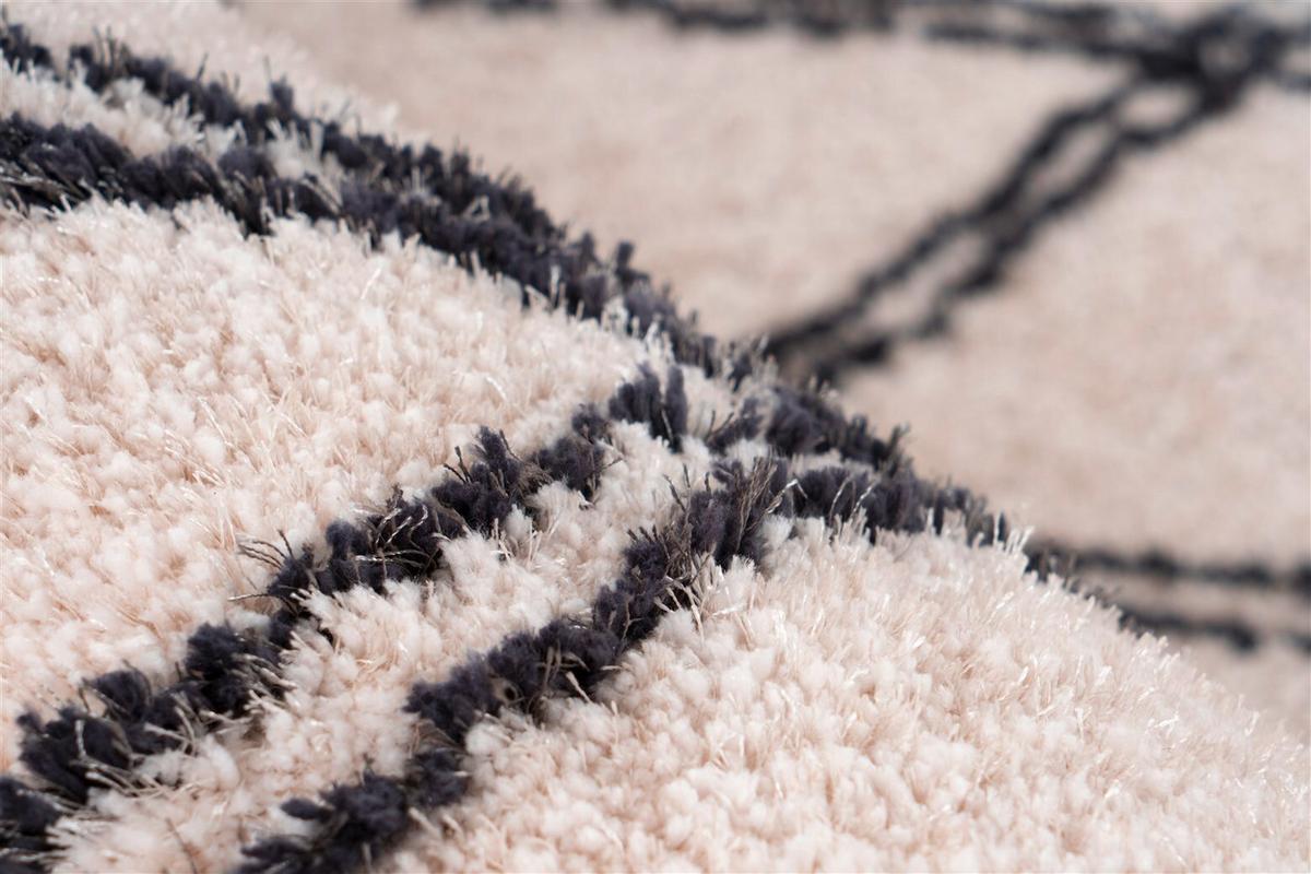 HOCHFLORTEPPICH ORLANDO 325 ELFENBEIN - Creme, Konventionell, Textil (120/170cm) - Kayoom