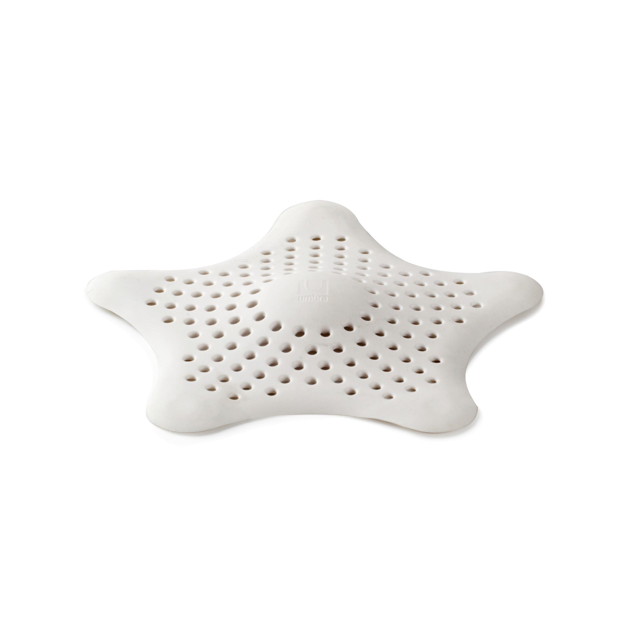 Abflusssieb Easy in Weiss - Weiss, Modern, Kunststoff (18/16/1cm) - Premium Living