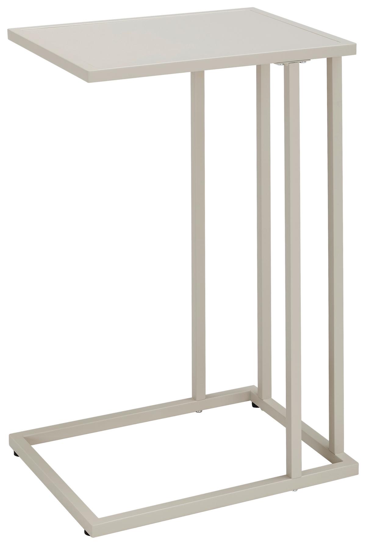 STOLIK BOCZNY ALFIE - kaszmir, Design, materiał drewnopochodny/metal (30/40/60cm) - home24