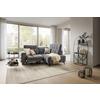 SOFFA PARIS - mörkgrå/svart, Klassisk, metall/trä (215/85/182cm) - Mömax