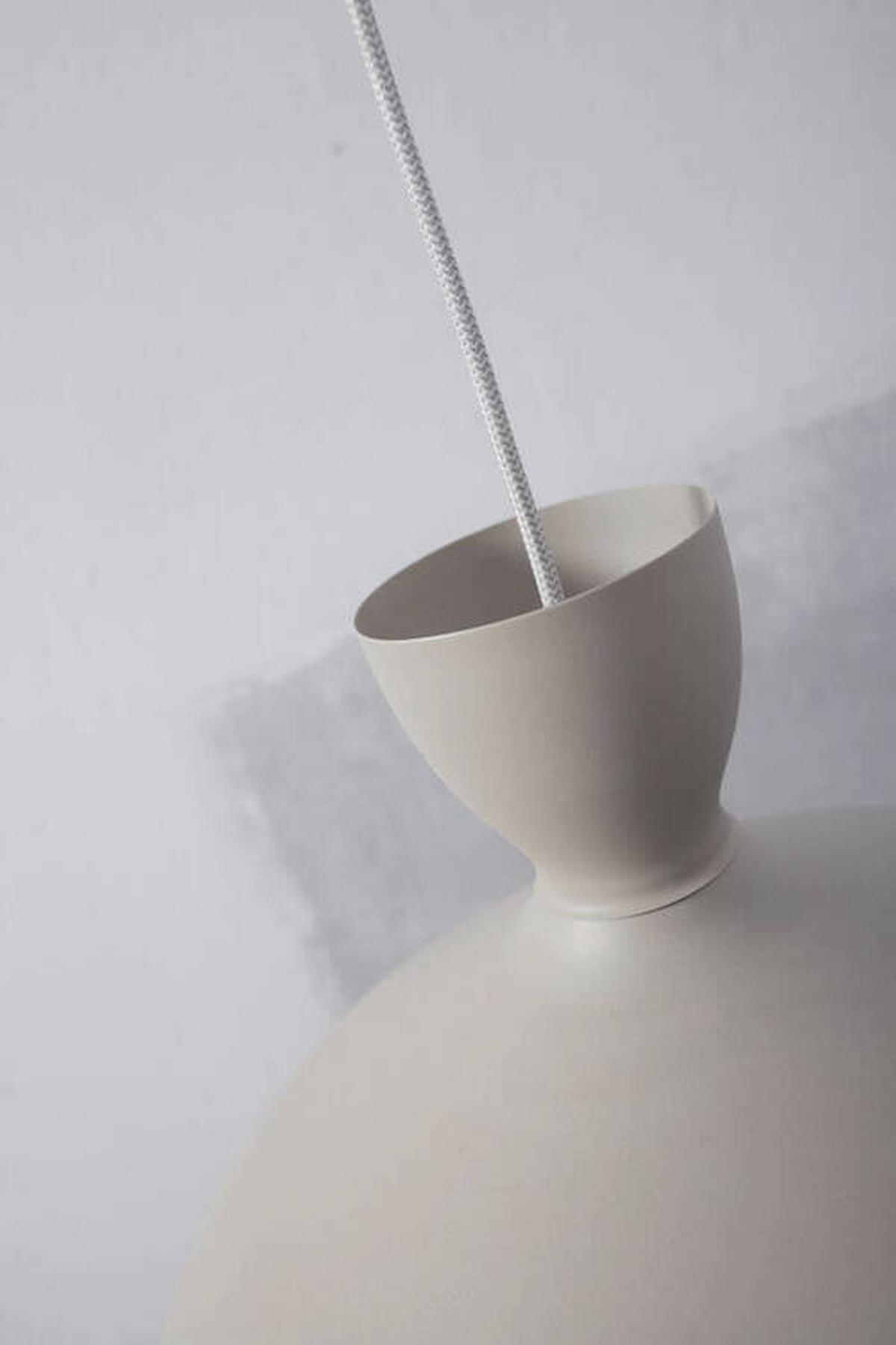 Függőlámpa Hanover/h40/lg - világosszürke, Trend, fém (40/22cm) - It's about Romi