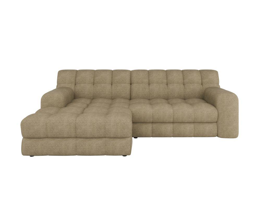 Kutna Garnitura Karl - crna/taupe, Moderno, tekstil/plastika (169/287cm) - Modern Living