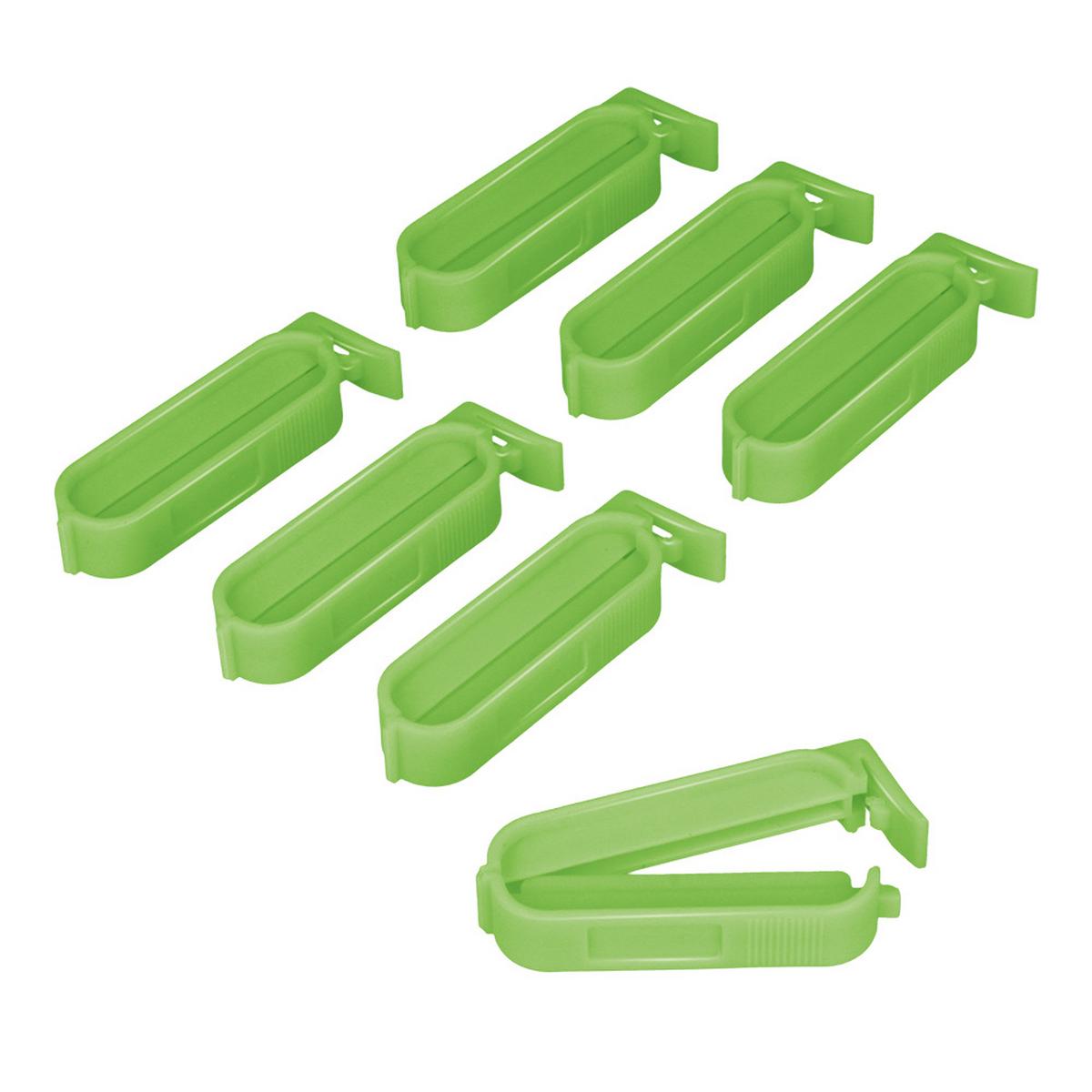 Tasakzáró Csipesz 7db/csomag - műanyag (7/1.2/2.1cm) - Metaltex