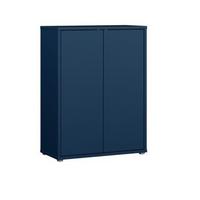 Ormar Za Cipele Alice Springs - tamno plava/siva, Moderno, drvni materijal/plastika (74,5/99,1/34,9cm) - Modern Living