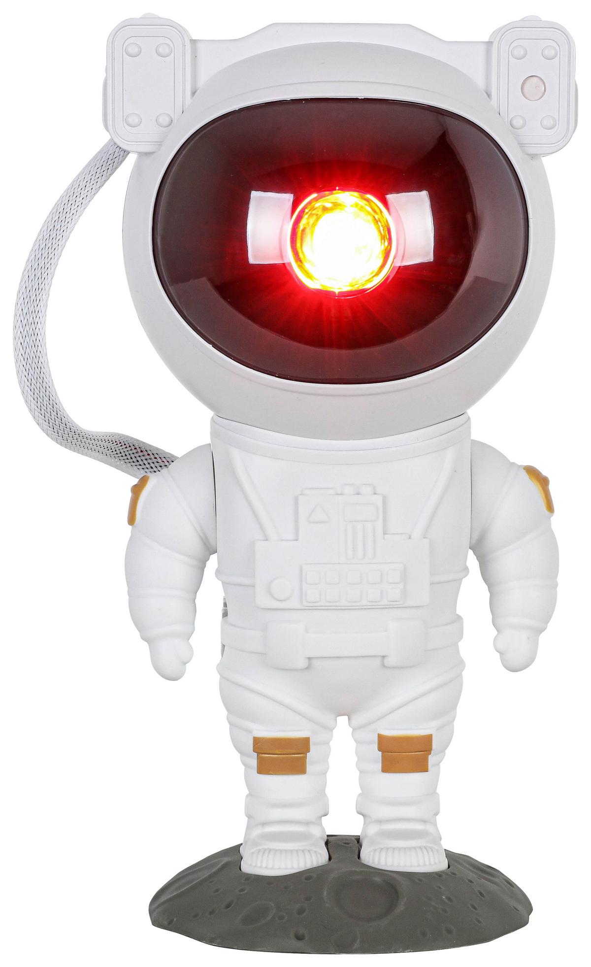 LED-Dekoleuchte Austri Grau/Weiß max. 4,9 Watt - Weiß/Grau, MODERN, Kunststoff (13/23/12cm) - Mömax