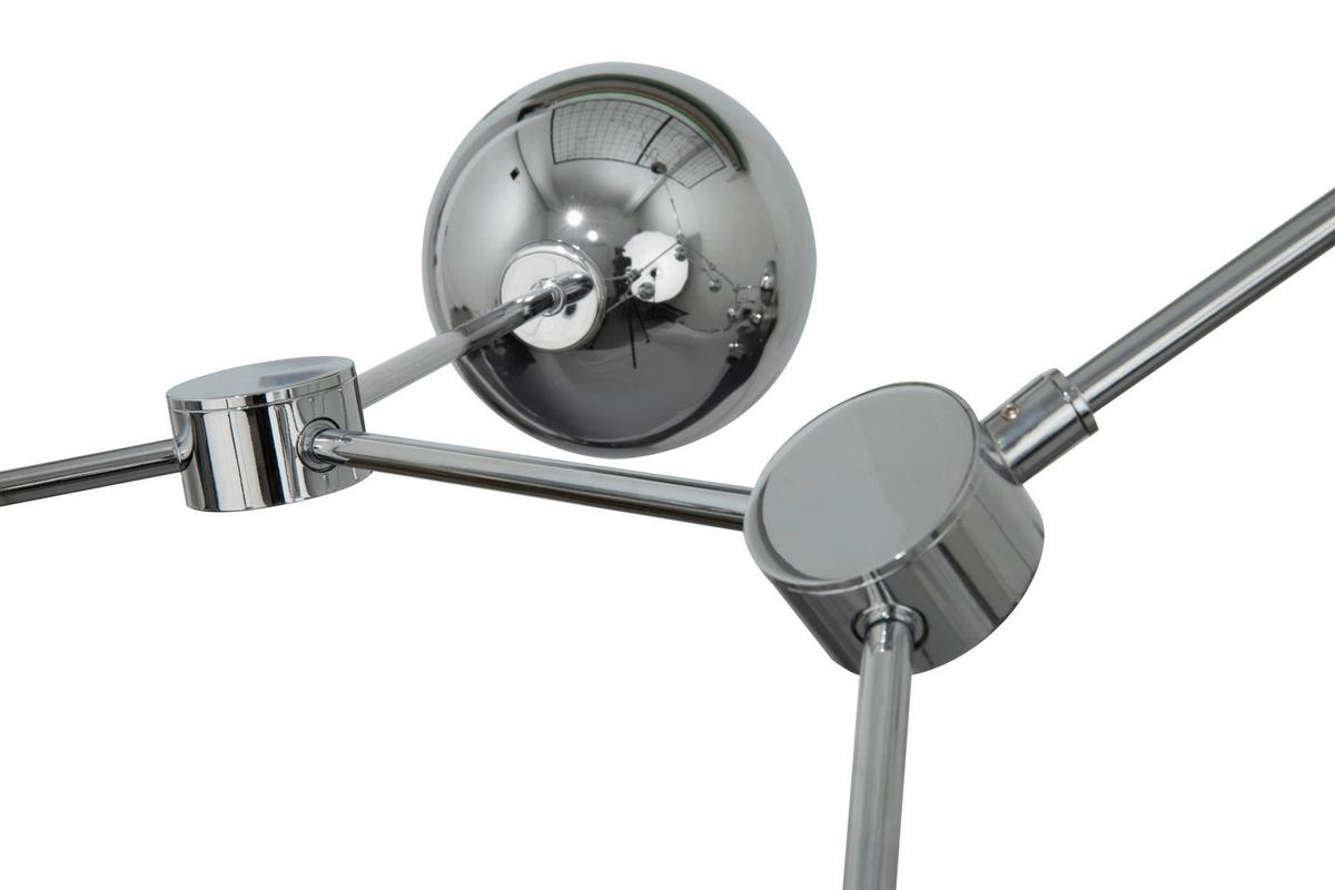 LAMPA WISZĄCA SHARLI - kolor chromowy, Trend, metal (148/110/159cm) - Novel