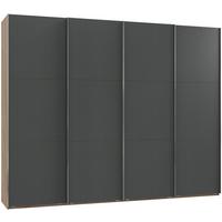 Ormar S Kliznim Vratima Level 36 A - boje grafita/boje hrasta, Moderno, drvni materijal (300/236/65cm) - Modern Living