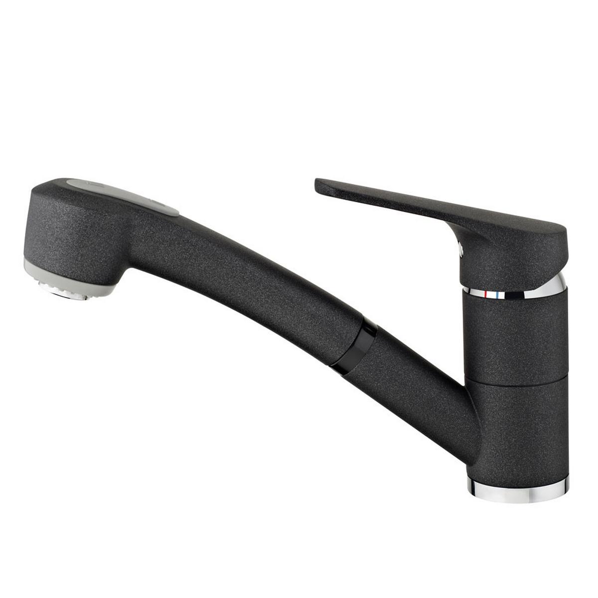 Baterie de bucătărie TEKA MTP 978 GRANIT BLACK - Modern (15cm) - Teka