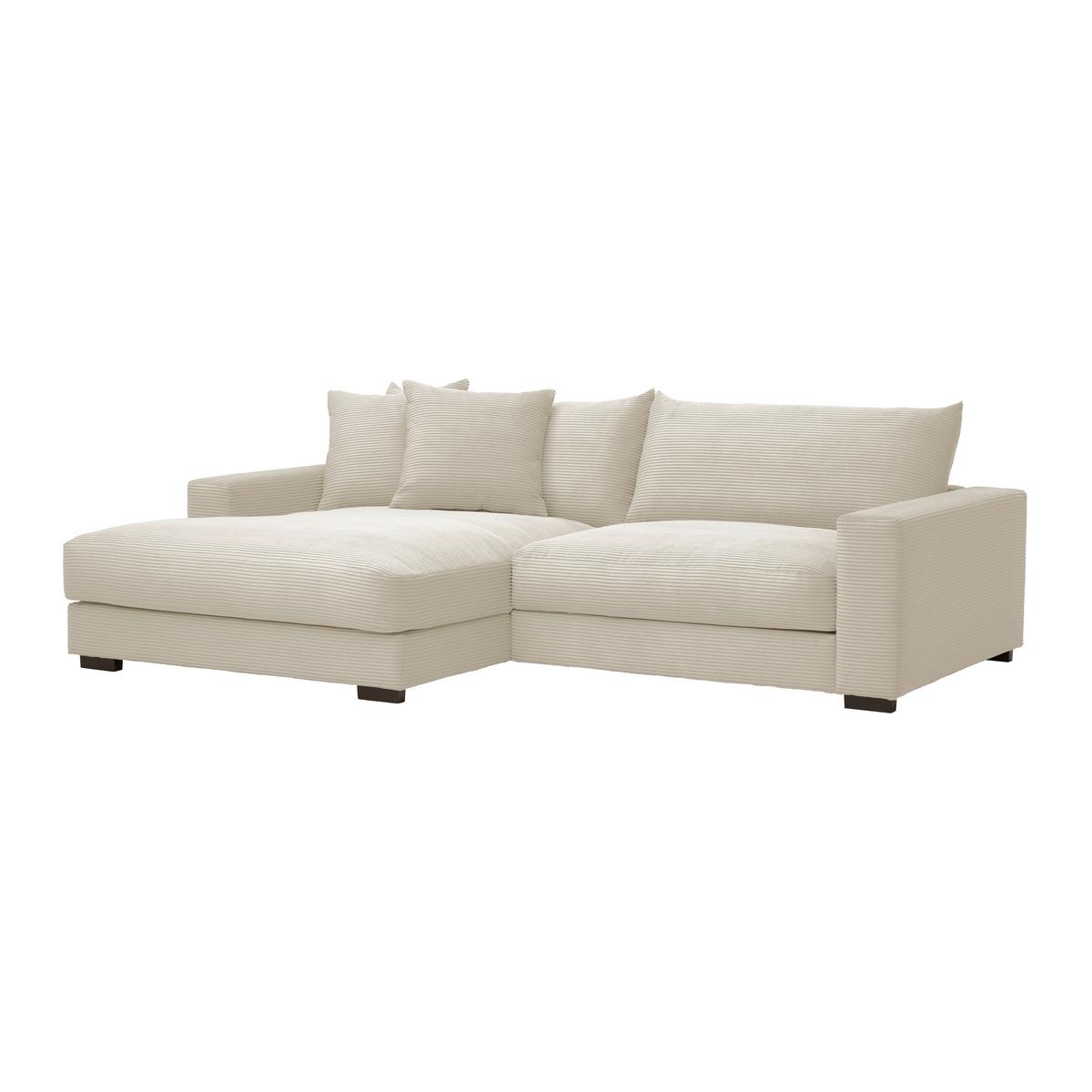 Kutna Garnitura Pedro - krem, Moderno, tekstil (180/83/265cm) - Mömax