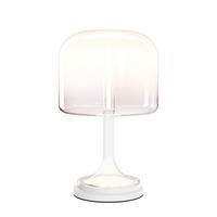 LAMPA STOŁOWA LED MOD286TL-L18W3K SPIRITO - biały wysoki połysk, Design, metal/szkło (26/42cm) - MAYTONI