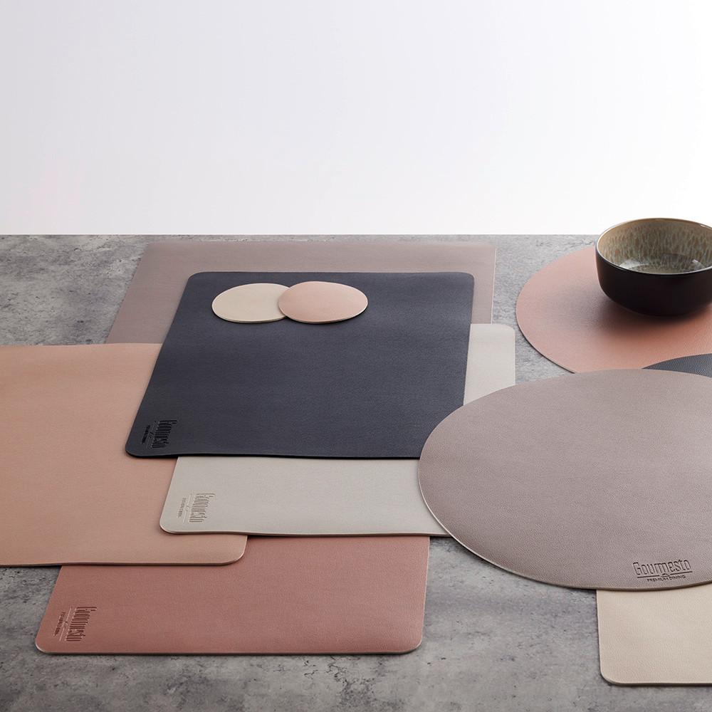 BORDSTABLETT LIVI - beige, Modern, plast (42/33cm) - Gourmesto
