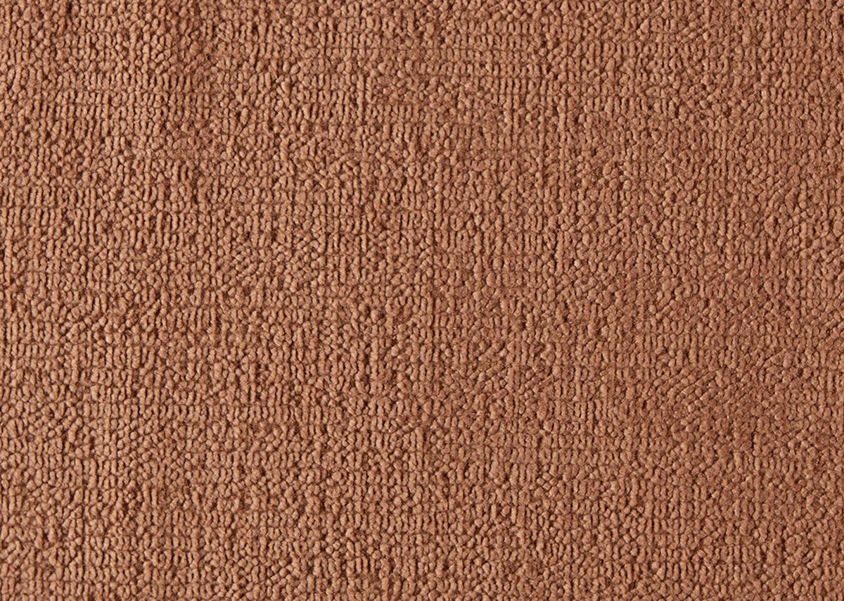 Hocker Leonas Kupferfarben - Schwarz/Kupferfarben, MODERN, Kunststoff/Textil (102/42/66cm) - Premium Living