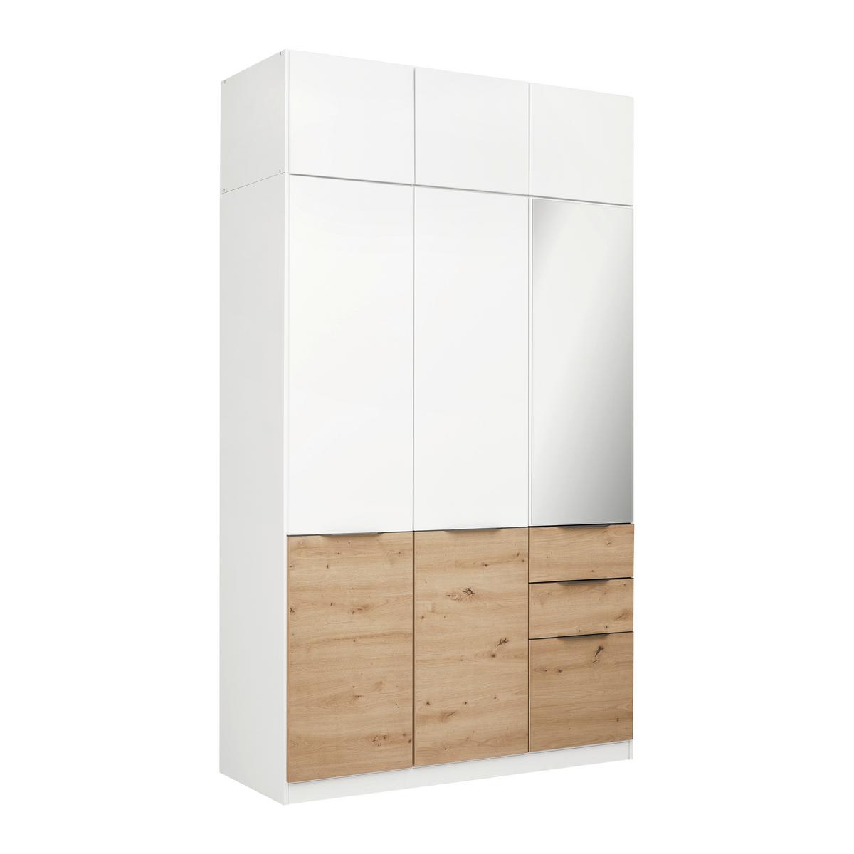 EXTENSIE DULAP MAX DECOR ALB - alb, Konventionell, material pe bază de lemn (136/39/54cm) - Mömax