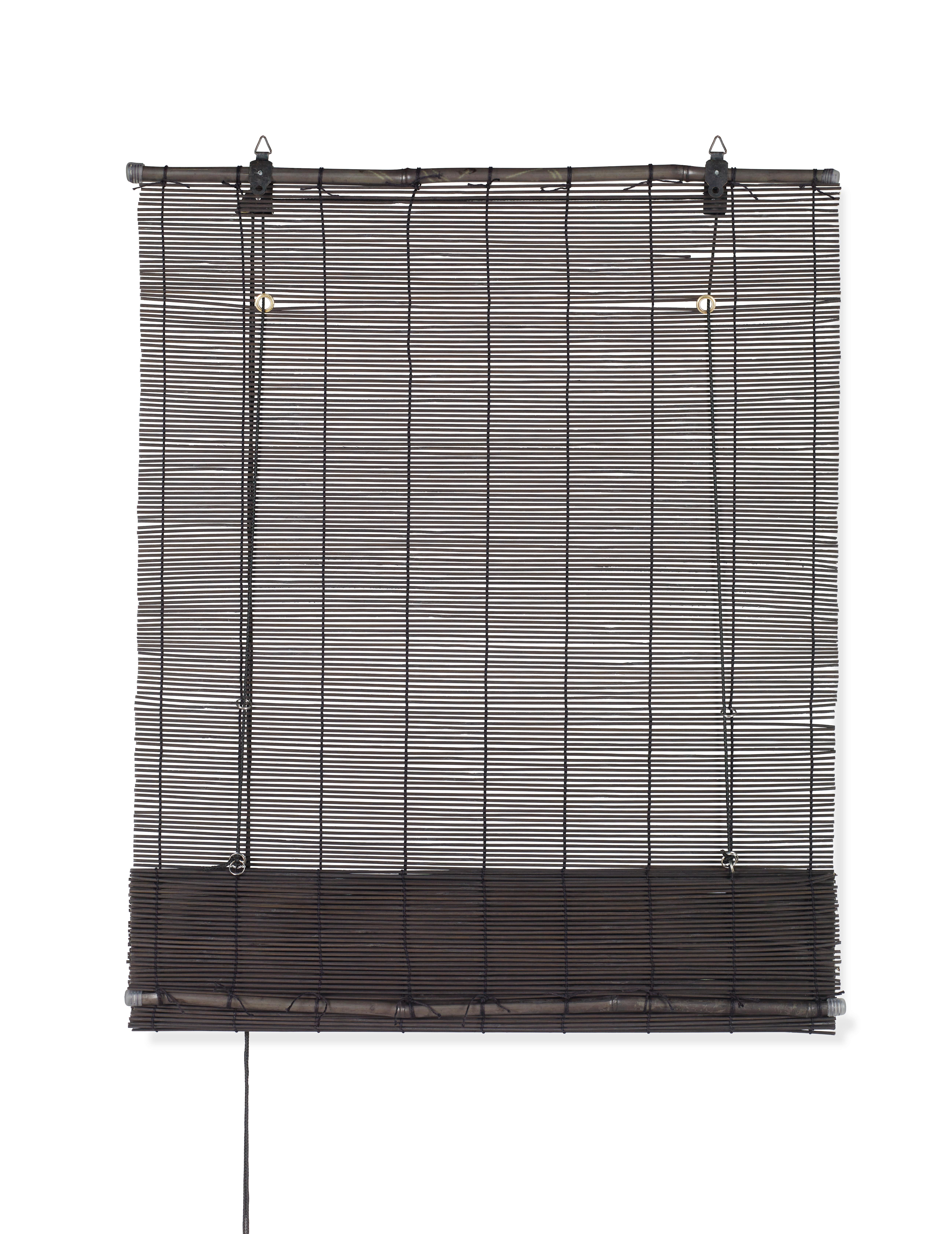 Rolo Zavjesa Bambus - antracit, Natur, prirodni materijali (100/160cm) - Modern Living