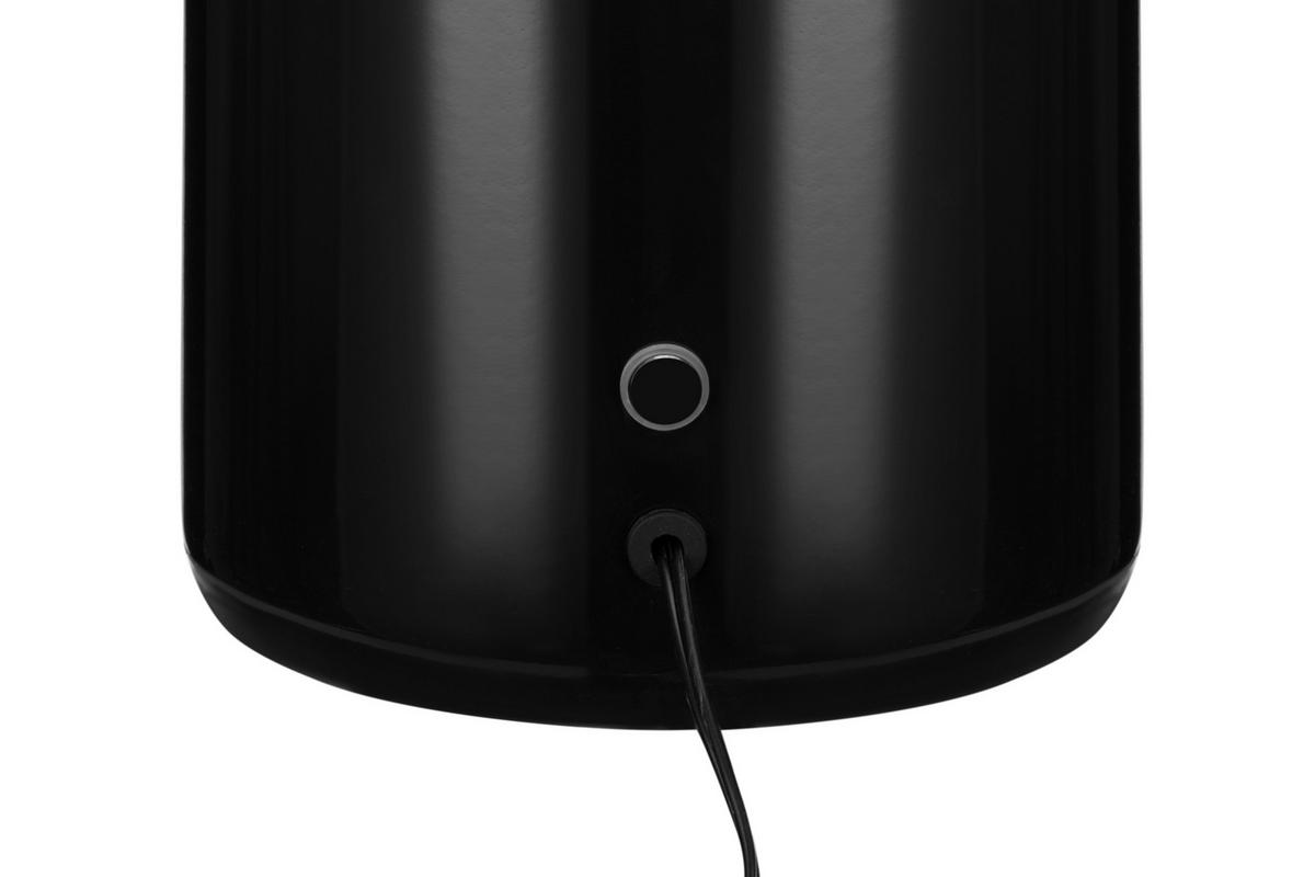 LAMPA STOŁOWA LED AKIBA *DK* - czarny, Design, metal/szkło (28/38,4cm) - Dieter Knoll