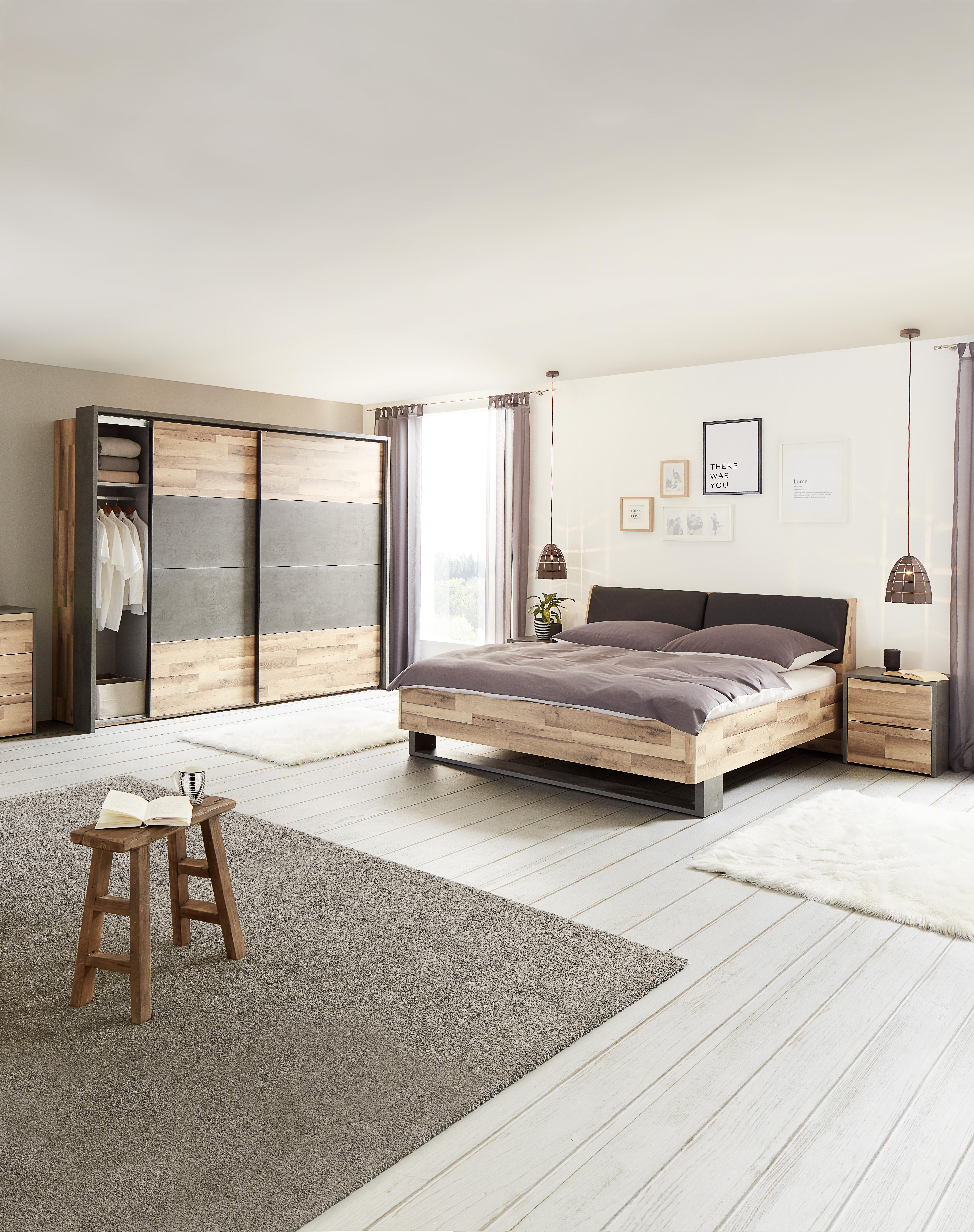 Passepartout in Dunkelgrau - Dunkelgrau, KONVENTIONELL, Holzwerkstoff/Kunststoff (280,6/215,9/23,8cm) - Modern Living