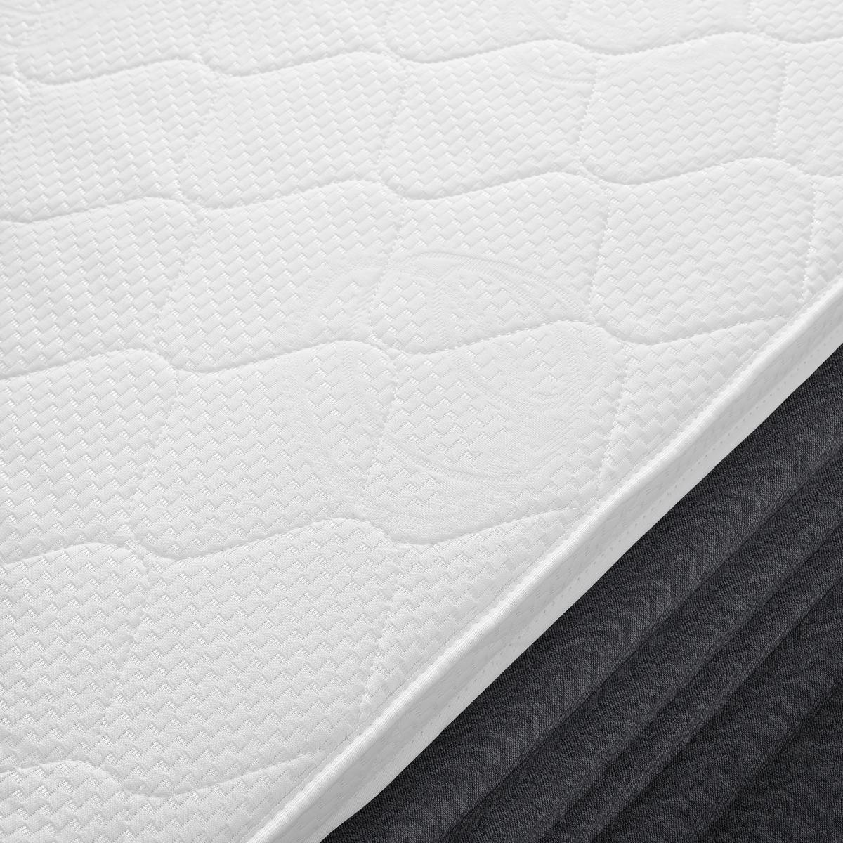 Boxspringbett Luzern Anthrazit ca. 160x200cm - Anthrazit/Schwarz, KONVENTIONELL, Kunststoff/Textil (160/200cm) - Premium Living