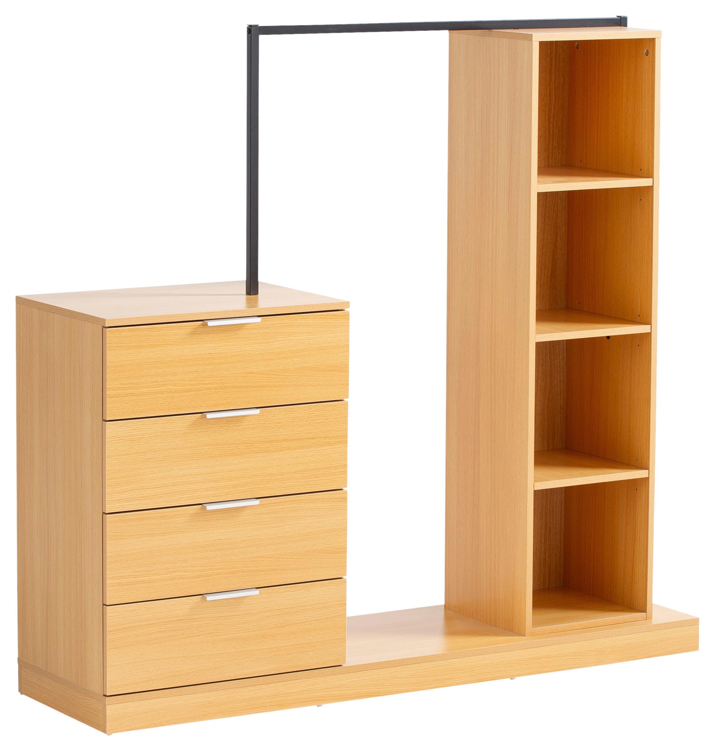 Predsoba Wl6.900 - barve hrasta, Design, leseni material (145/136/40cm) - Livetastic