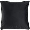 Zierkissen Viola in Schwarz ca. 45x45cm - Schwarz, ROMANTIK / LANDHAUS, Textil (45/45cm) - Modern Living