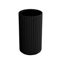 Pahar pentru periuțe de dinți Allstar Minas - negru, Modern, plastic (7cm) - Wenko