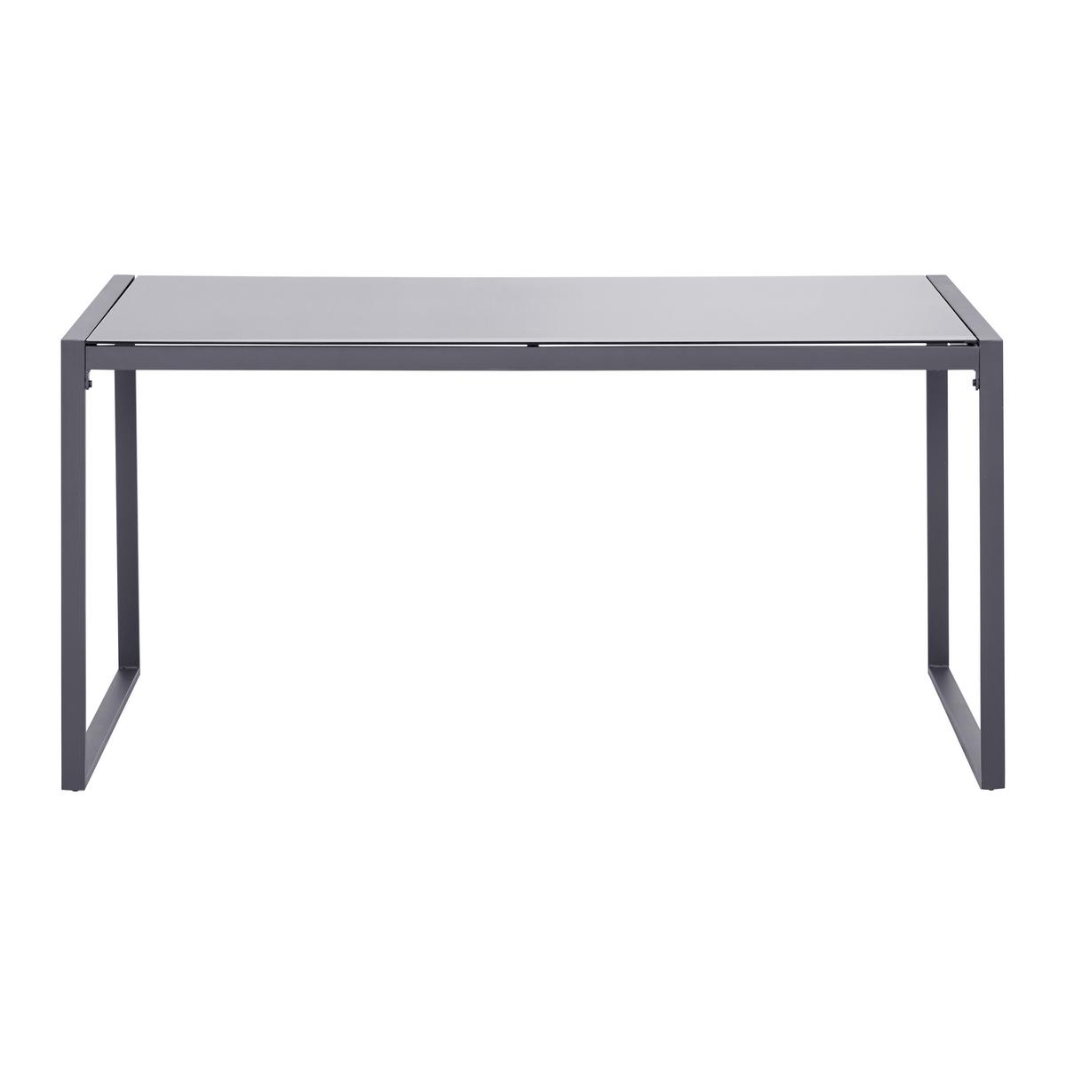 Kerti Garnitúra Mexiko - fekete/antracit, Modern, Üveg/textil (245/66/172cm) - Mömax