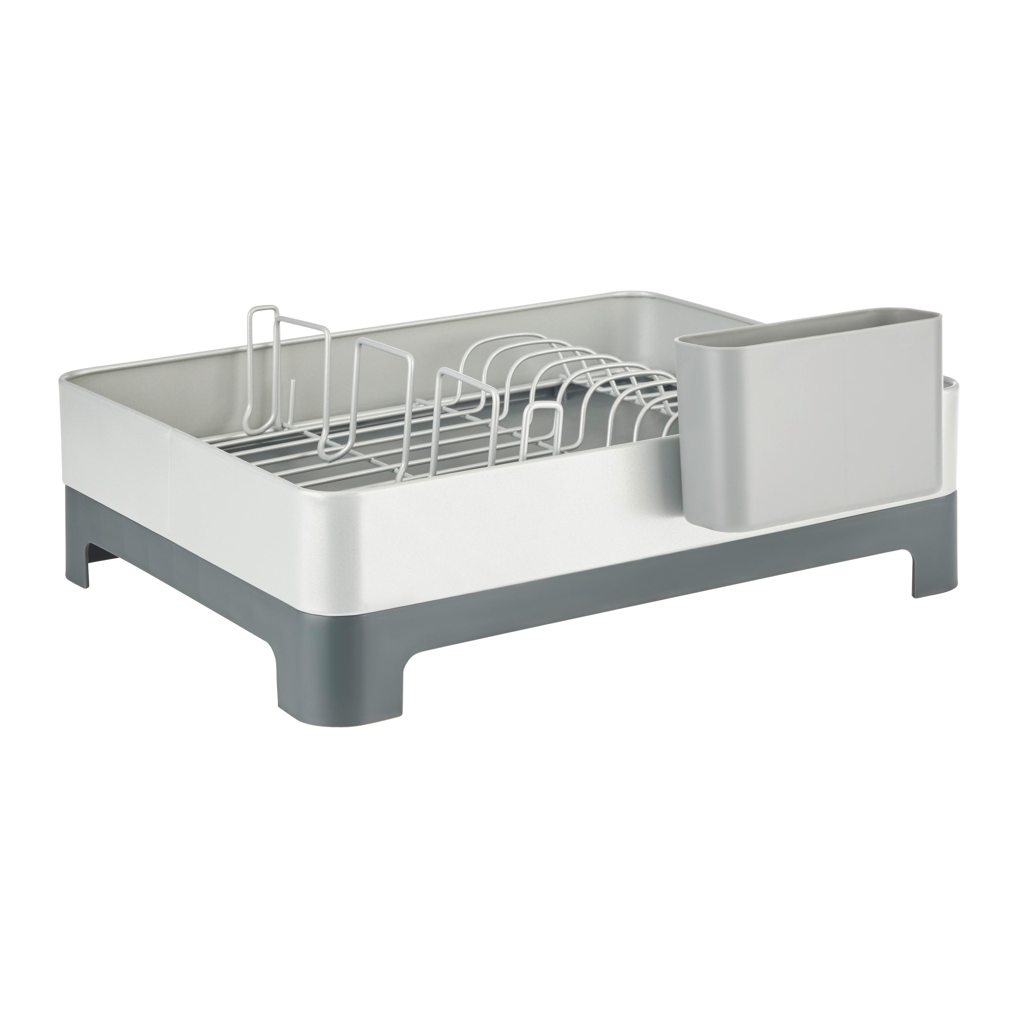 Košara Za Cijeđenje Posuđa Michael - siva, Moderno, metal/plastika (49/32/16,6cm) - Mömax